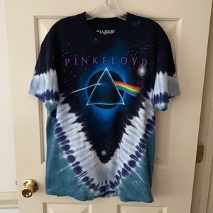 Men’s liquid blue Pink Floyd T-Shirt size large